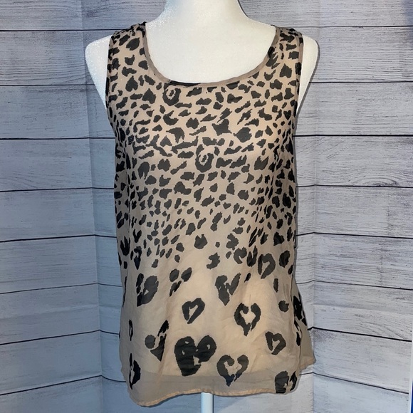 Forever 21 Tops - Forever 21 Cheetah Print Tank Top
